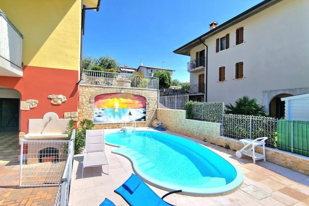 Ferienwohnung Ca' Degli Ulivi Caprino Veronese Exterior foto