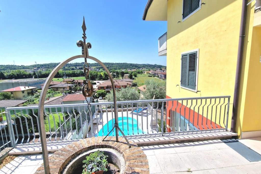 Ferienwohnung Ca' Degli Ulivi Caprino Veronese Exterior foto