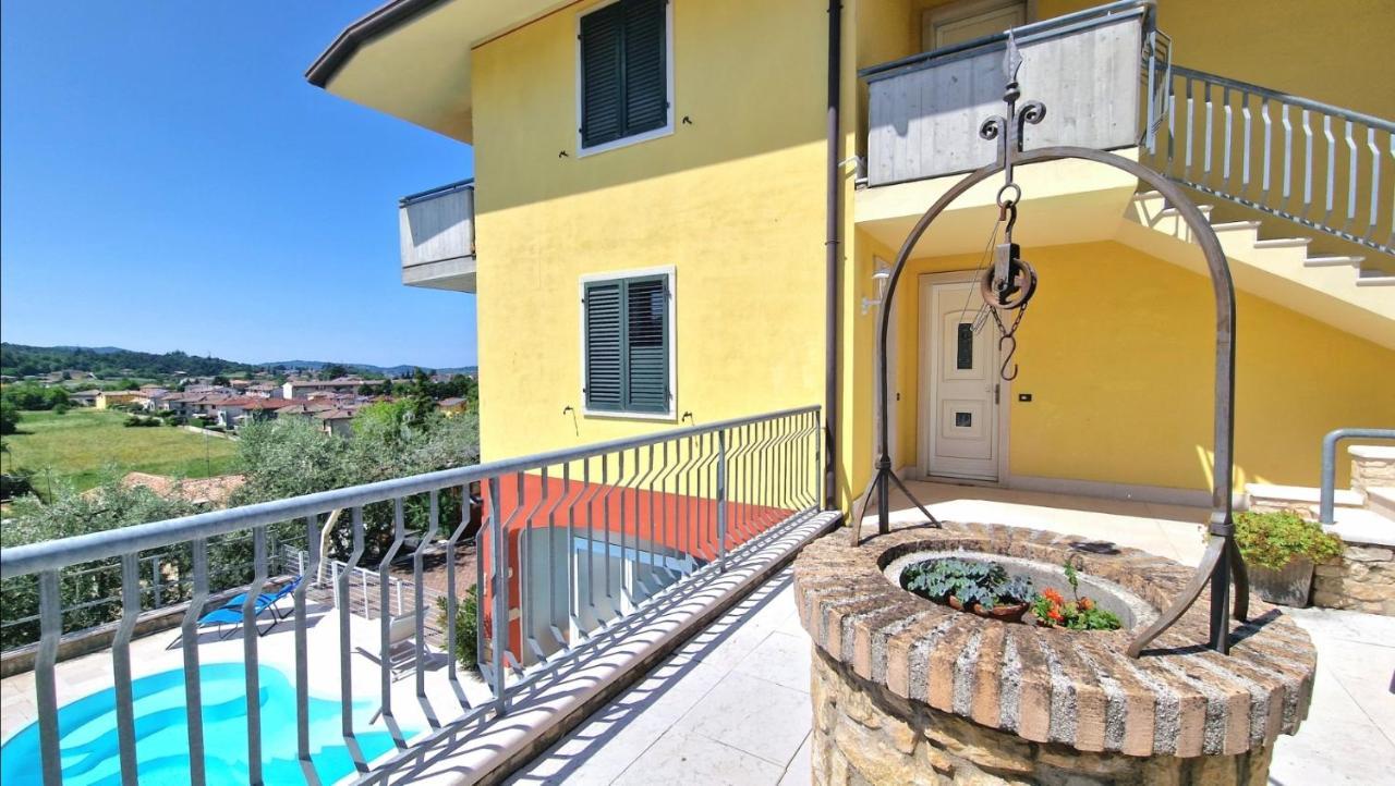 Ferienwohnung Ca' Degli Ulivi Caprino Veronese Exterior foto