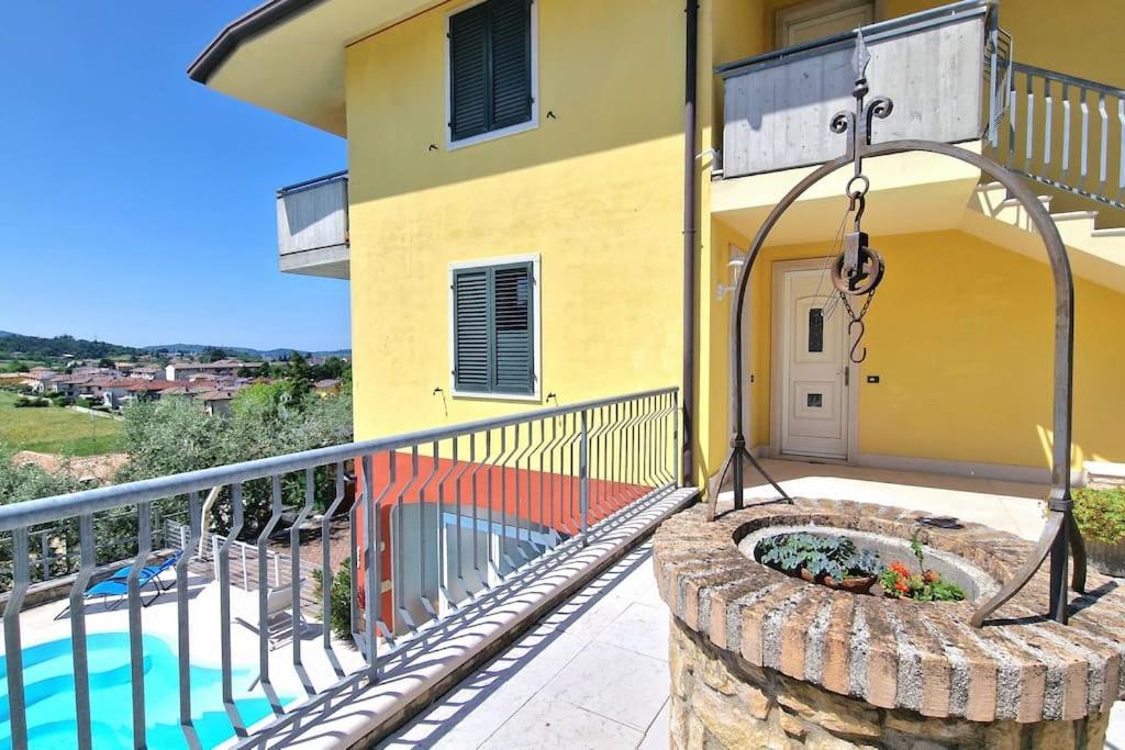 Ferienwohnung Ca' Degli Ulivi Caprino Veronese Exterior foto